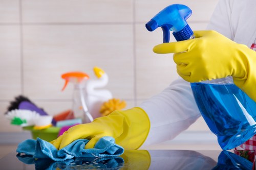 Local communal area cleaning for a Fulham apartment block