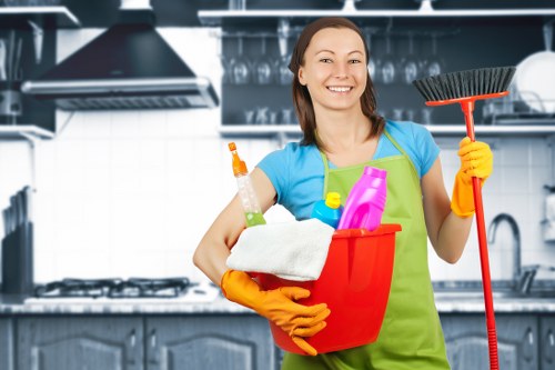 Professional move out cleaning for a Fulham flat living room