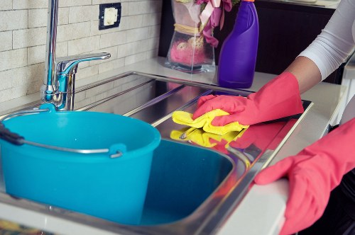 Detailed kitchen end of tenancy cleaning in Fulham