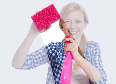 Deep cleaning of a corner sofa in a Fulham home